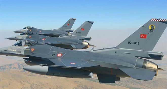 Türk Savaş Uçakları IŞİD Mevzilerini Bombaladı