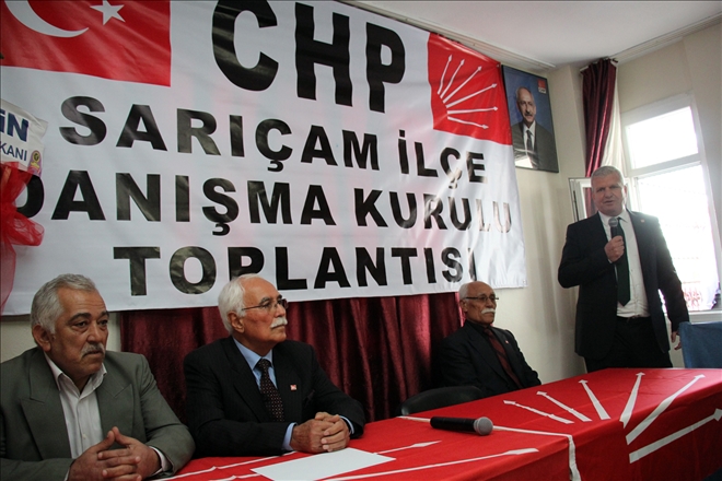 CHP Sarıçam´da Danışma Kurulu toplandı