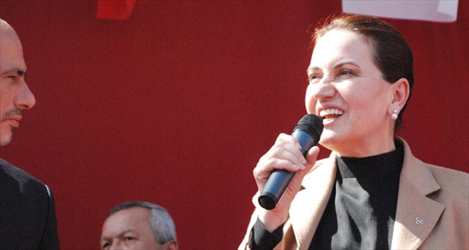 Meral Akşener: ´Biz bu ülkenin Başbakanlığına, Cumhurbaşkanlığına...´