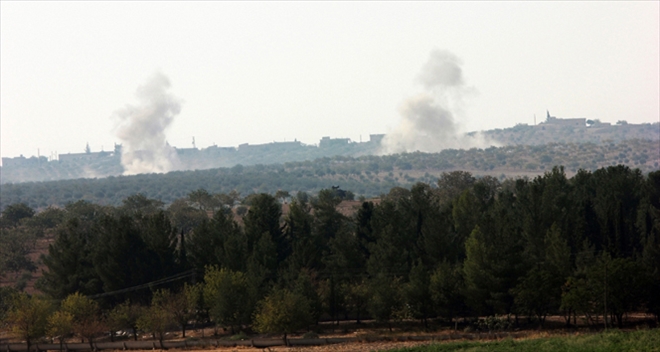 Suriye sınırında top atışları yoğunlaştı