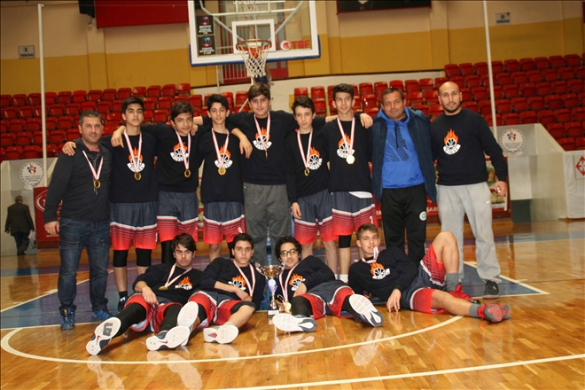 Okullar arası Yıldız Erkek  Basketbol Müsabakaları´nda Buhara Ortaokulu İl birincisi oldu