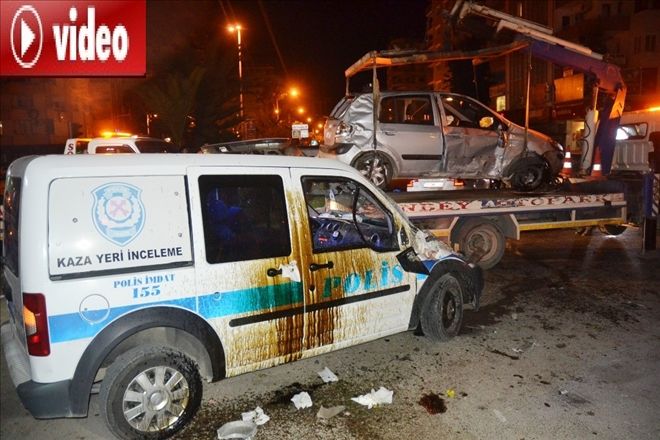 Adana´da zincirleme trafik kazası: 1 ölü 5 yaralı