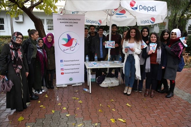 ÇÜ Kansere Gülümse Kulübü´nden, Üniversite Öğrencilerine  Kanser Taraması Uyarısı.