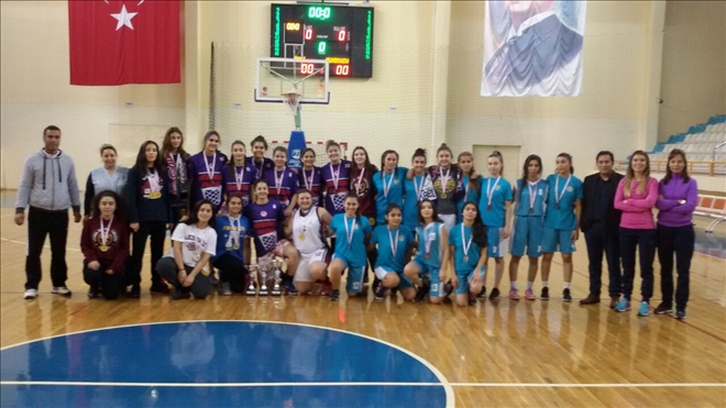 Okullar arası Genç Kızlar  Basketbol Müsabakaları´nda Akdeniz Koleji İl birincisi oldu