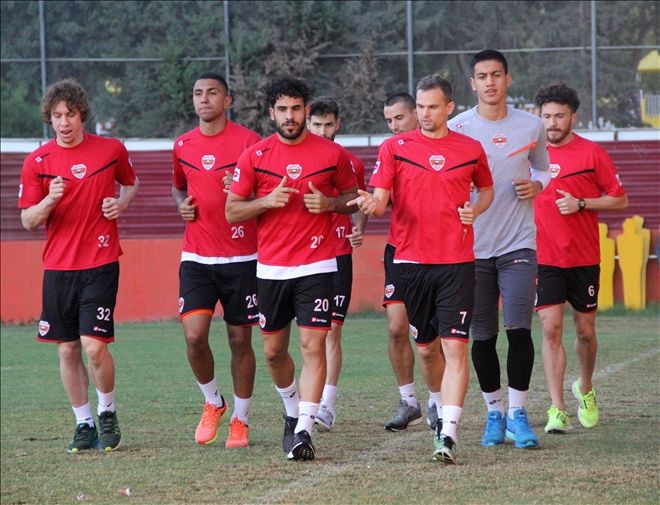 Adanaspor MKE Ankaragücü maçı hazırlıklarına başladı