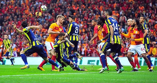 Galatasaray-Fenerbahçe derbisinin kazananı yok