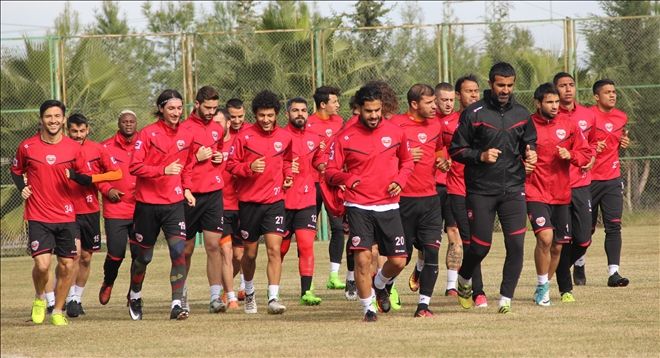 Adanaspor´da Samsunspor maçı hazırlıkları 