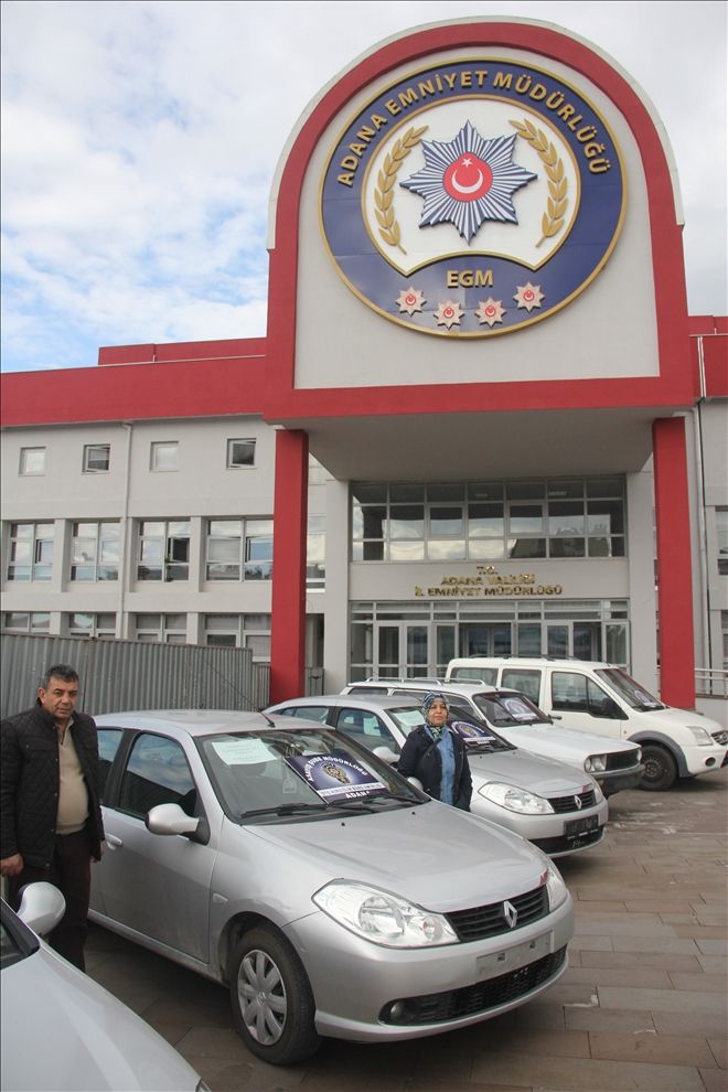 İstanbul´da çalınan araçları Adana polisi buldu  