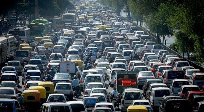 22 milyon araç trafikte