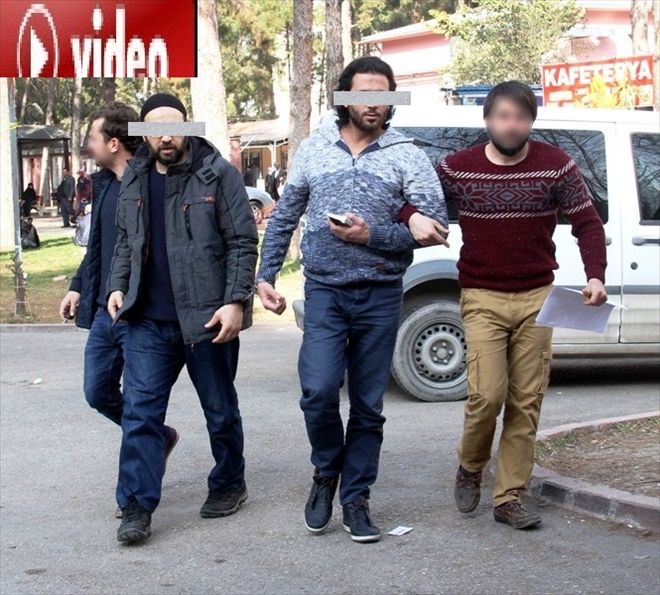 Adana polisi Avrupa´yı kana bulamaya giden DEAŞ´lıları yakaladı 