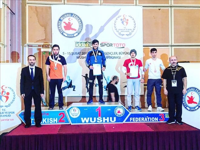 Seyhan Belediyespor´lu Sporcular Wushu Şampiyonu