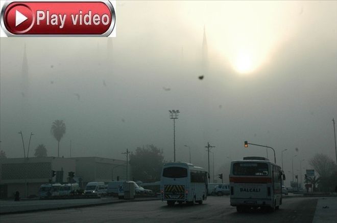 Adana güne sisle başladı