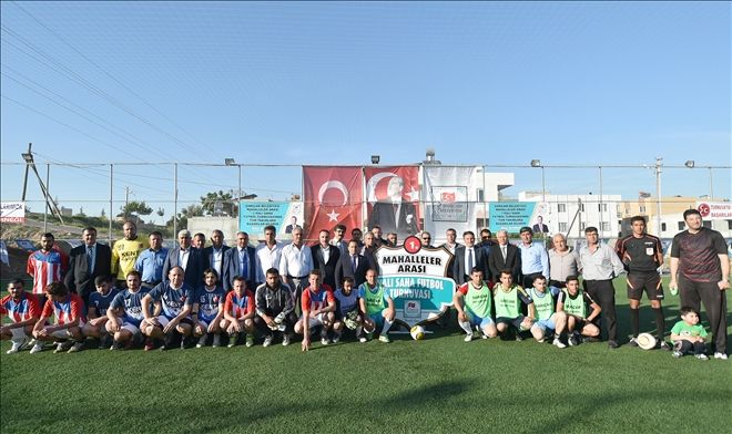 Sarıçam´da 2´nci Mahalleler Arası Halı Saha Futbol Turnuvası 