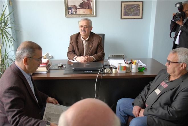 Yüreğir Belediye Başkanı Mahmut Çelikcan Gazetemizi ziyaret etti