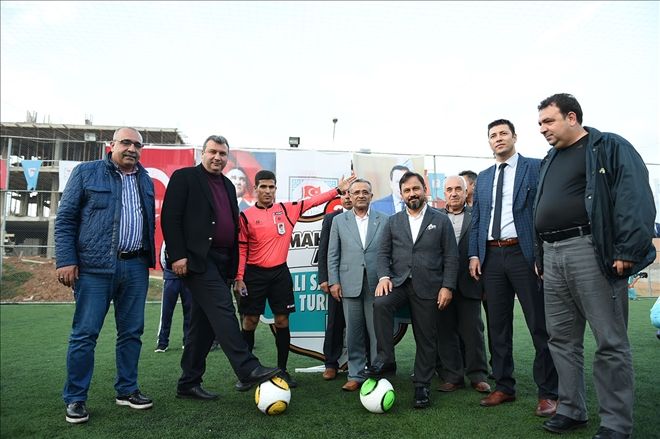 Sarıçam 2.Mahalleler Arası Futbol Turnuvası başladı