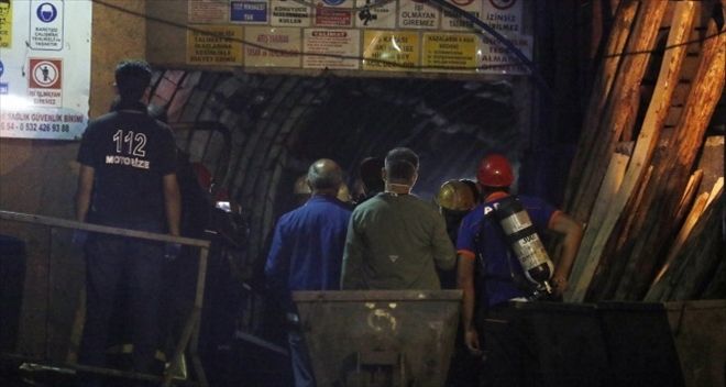 Kemer´deki maden kazasında iki işçi hayatını kaybetti