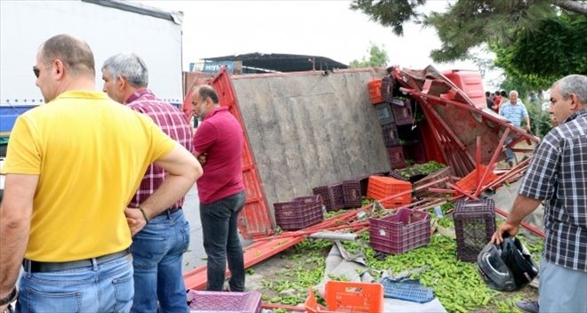 Tarım işçileri kamyoneti kazası üç can aldı