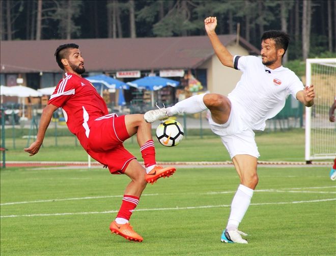 hazırlık maçında Yeni Malatyaspor 1-1 Adanaspor