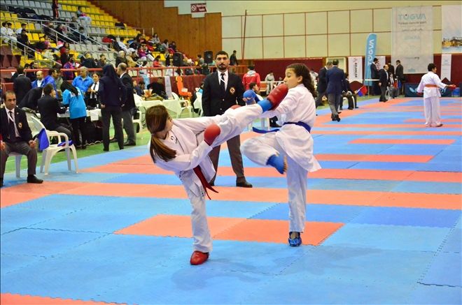 5 Ocak İller Arası Karate Şampiyonası Yapıldı