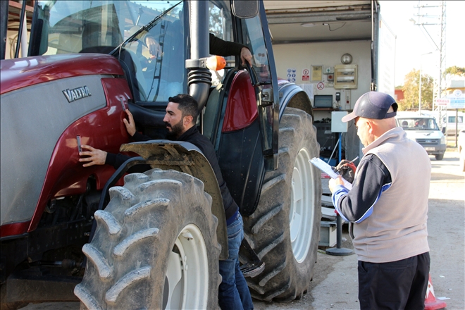 YZO´nın çiftçilere araç muayene hizmeti sürüyor    