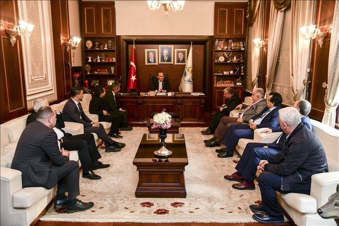 Sözlü, TSYD Adana Şubesi´nin yeni yönetimini konuk etti