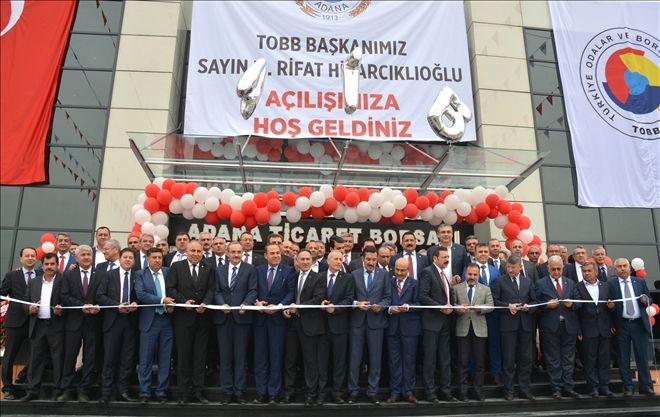 Adana Ticaret Borsası Kompleksi açıldı