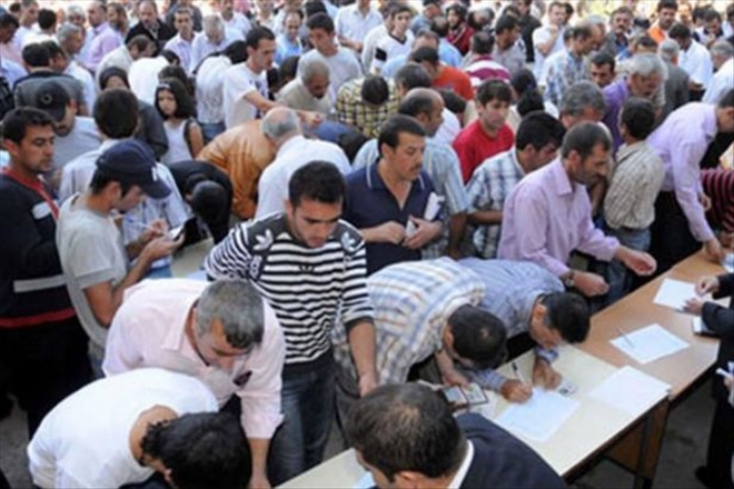 Adana, Mersin Bölgesi´nde işsiz sayısı 9 bin kişi arttı.