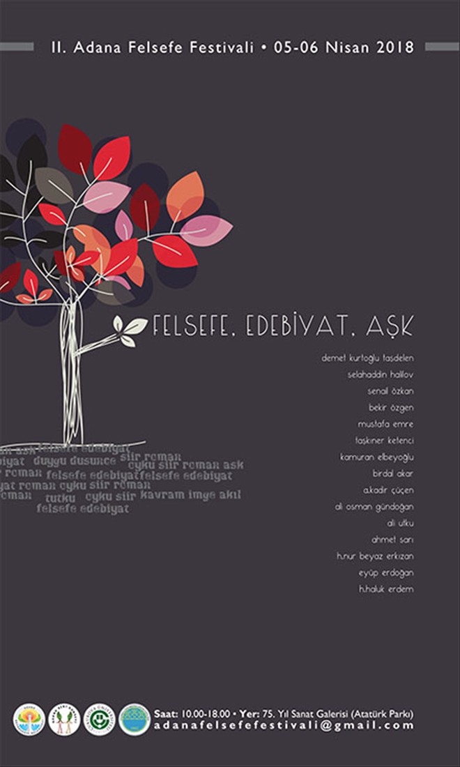 2.Adana Felsefe Festivali Başlıyor