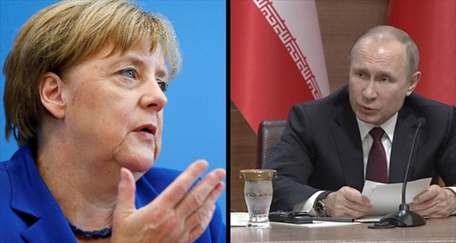 Merkel ve Putin Suriye´yi görüştü