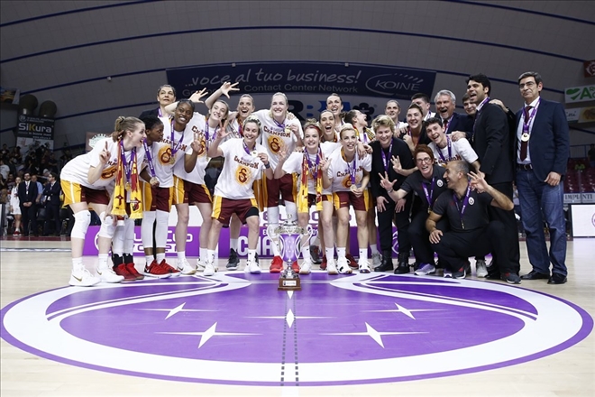 Galatasaraylı Kadın Basketbolcular Avrupa Şampiyonu