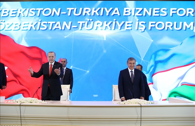 Türkiye ile Özbekistan arasında 25 anlaşma imzalandı!