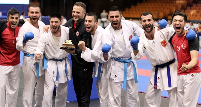 Erkek Kumite Milli Takımı 3.kez Avrupa Şampiyonu