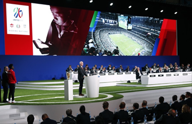 2026 FIFA Dünya Kupası´na ABD-Kanada-Meksika ortaklığı ev sahipliği yapacak 