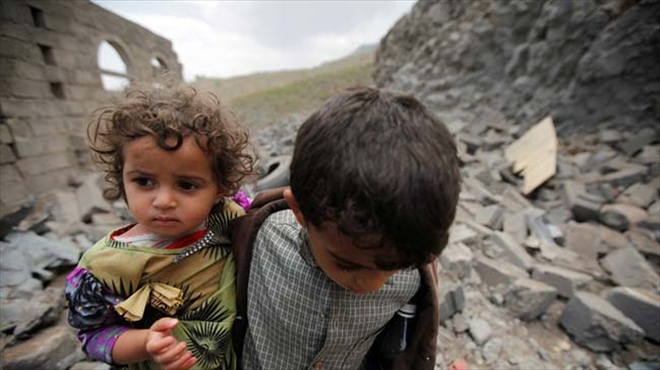 Yemen Hudeyde´de 100 bin çocuk tehlikede