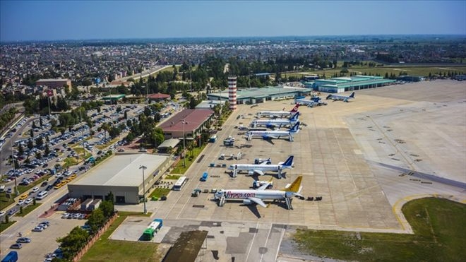 Adana Havalimanı´nın yolcu trafiği Haziran´da yüzde 3 arttı
