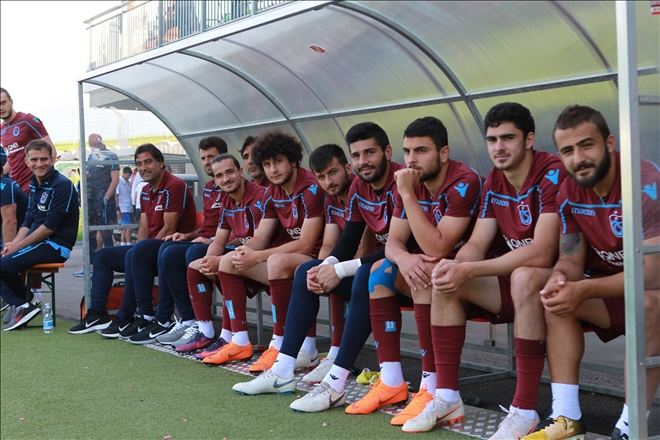 Trabzonspor hazırlık maçında berabere