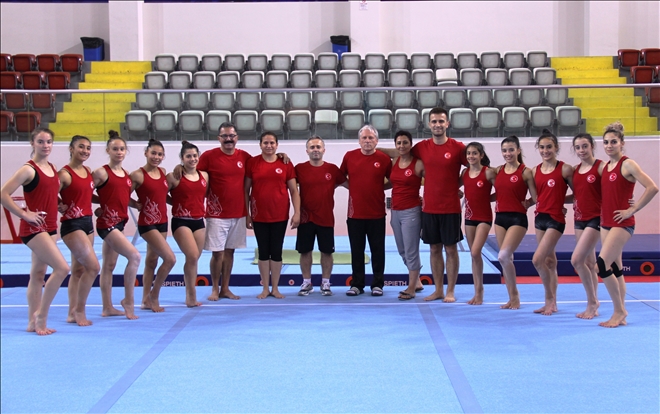 Artistik Cimnastik Milli Takımı Avrupa Şampiyonası´na hazırlanıyor