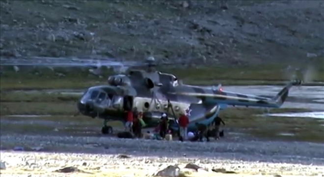 Tacikistan´da düşen helikopterde 5 kişi yaşamını yitirdi