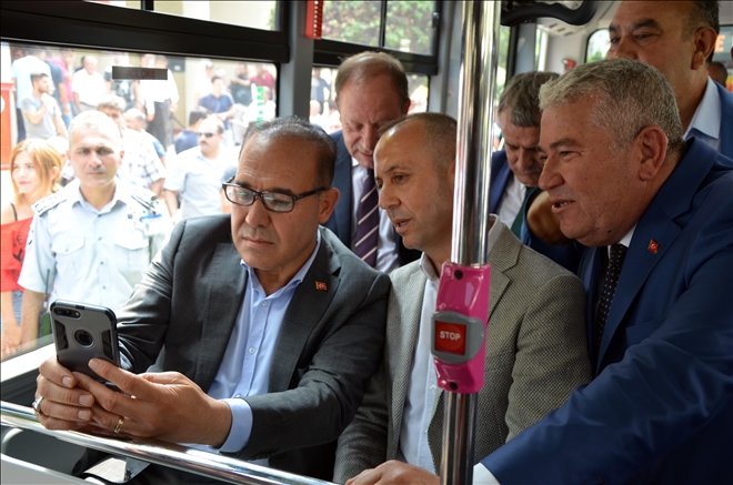 Belediye otobüslerinde ücretsiz wifi 
