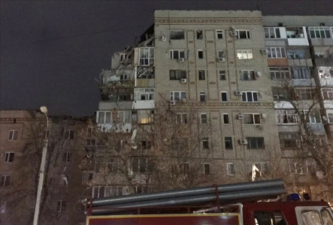 Rusya´da 9 katlı binada doğalgaz patlaması: 1 ölü