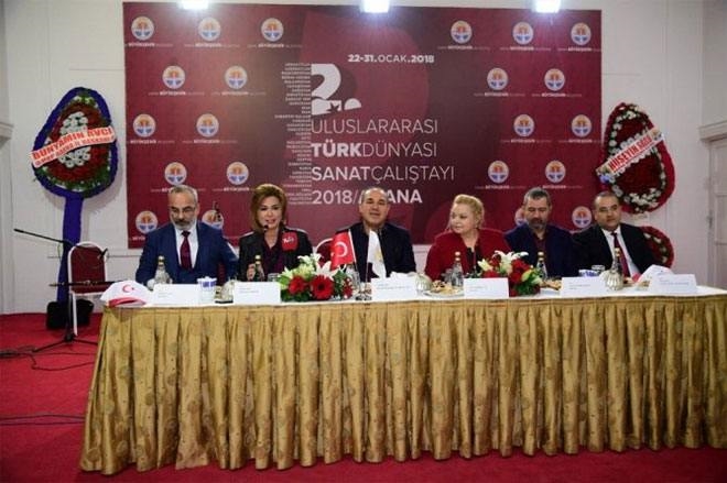 3.Türk Dünyası Sanat Çalıştayı Adana´da başlıyor