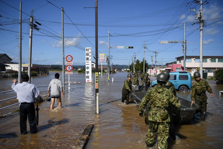 Japonya tayfun felaketinde ölü sayısı 40