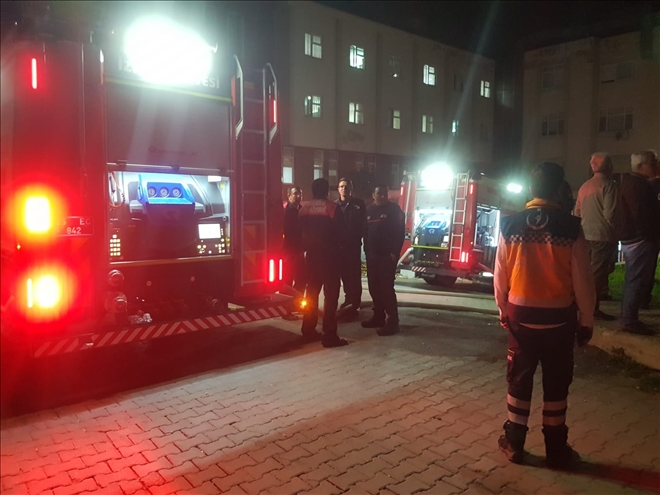 Ege Üniversitesi Hastanesinde yangın paniği