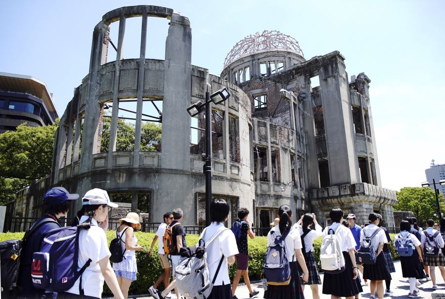 Atom bombası kurbanları Hiroşima