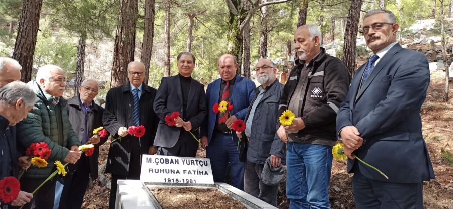 ÇGC Kurucu Başkanı, Pozantı’nın Şıhlı Köyü Mezarlığı’ndaki kabri başında anıldı