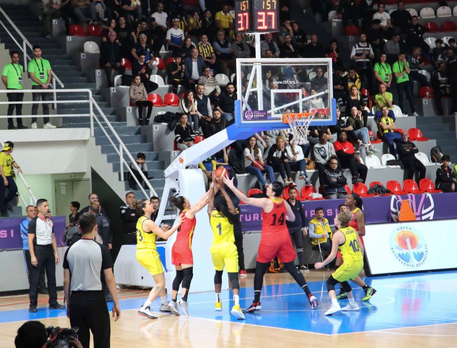 Basketbol Kadınlar Türkiye Kupası Adana’da oynanıyor   