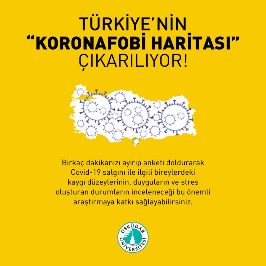 Türkiye’nin “Koronafobi Haritası” çıkarılıyor