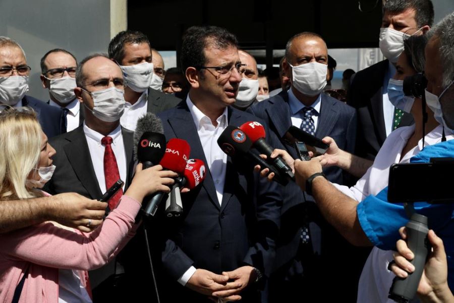   İmamoğlu, Kanal İstanbul’la ilgili 2 itiraz dilekçesini, Çevre ve Şehircilik İl Müdürlüğü’ne sundu