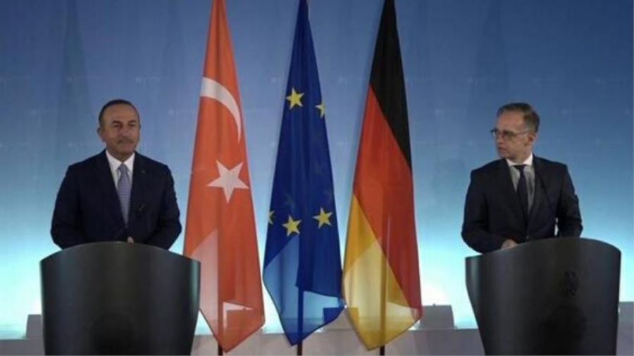 Çavuşoğlu ve Almanya Dışişleri Bakanından ortak basın toplantsı