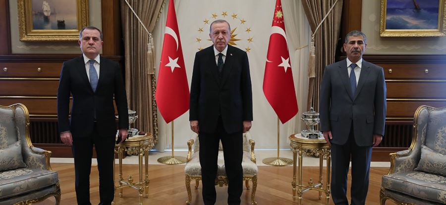 Erdoğan, Azerbaycan Dışişleri Bakanı Bayramov